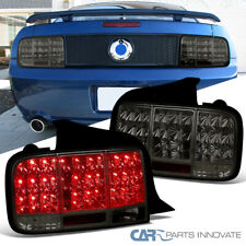 Smoke Tail Lights Fits 2005-2009 Ford Mustang LED Sequential Signal Brake Lamps picture