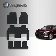 ToughPRO Floor Mats + 3rd Row Black For Buick Enclave Bucket 2009-2017 picture