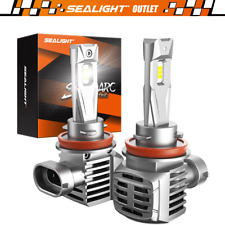 Sealight H11/H8/H9 LED Bulb Headlights Conversion Kit 22000 Lumens 6500k White picture