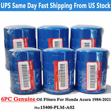 New Genuine 6PC/SET Oil Fliters For HONDA Acura 1984-2021 15400-PLM-A02 picture