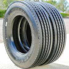2 Tires Green Max GTL202 215/75R17.5 Load H 16 Ply Trailer Commercial picture