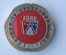 1953 53 FORD 50TH ANNIVERSARY CAR  HORN BUTTON PLASTIC NEW picture