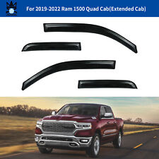 Window Visor Deflector Rain Guard for 2019-2022 Ram 1500 Quad Cab(Extended Cab) picture