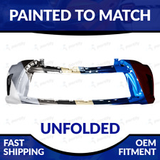 NEW Painted 2015 2016 2017 Toyota Camry Unfolded Front Bumper W/O Sensor Holes picture