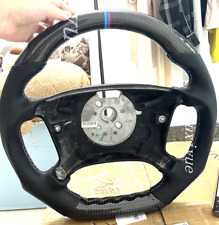 Real Carbon Fiber Flat Steering Wheel Suitable For BMW E39 E83 E38 3 5 7 Series picture