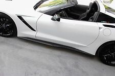 2014-16 Corvette Stingray Z06 Fiberglass Side Skirts style made for base  picture