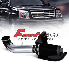Black Cold Air Intake System+Heat Shield for 99-06 GMC/Chevy V8 4.8L/5.3L/6.0L picture