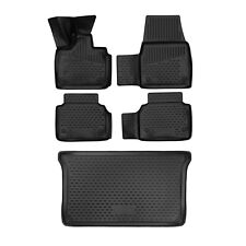 For BMW i3 2014-2021 Floor Mats & Trunk Mat Cargo Liner Set All Weather picture
