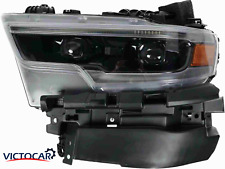 VICTOCAR Full LED DRL Headlight For Dodge RAM 1500 2019-2021 Left Driver Side picture