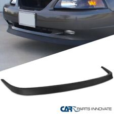 Fits 99-04 Ford Mustang GT Black Front Spoiler Bumper Lip Replacement Body Kit picture