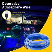 2set Blue 16FTB Car LED Auto Interior Atmosphere Strip Light Decor Accessories picture