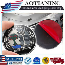 For AMG Affalterbach Colored Apple Tree Flat 57mm Front Hood Round Badge Emblem picture