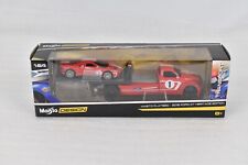 MAISTO DESIGN FLATBED 2018 FORD GT HERITAGE EDITION 1:64 ScaleT46 picture
