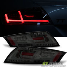 [Sequential Signal]Smoke 2007-2014 Audi TT Quattro Lumileds LED Tail Lights Lamp picture