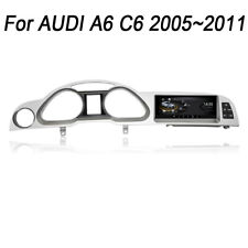 Car Multimedia Player Stereo GPS Radio Android Monitor MMI for Audi A6 C6 6+128G picture