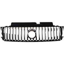 Grille For 2005-2007 Mercury Mariner Black Shell w/ Chrome Insert Plastic picture