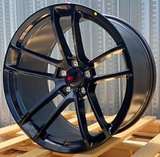 20X9.5 20X11 5x115 Gloss Black Wheels Fit Dodge Charger Challenger SRT Scat Pack picture