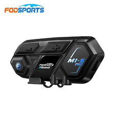 Fodsports M1-S Pro Motorcycle Helmet Intercom Bluetooth Headset 2000m 8 Riders picture