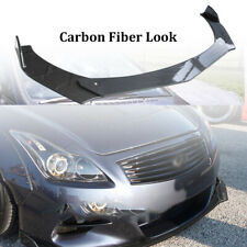For Infiniti G37 G35 Coupe Sedan Front Splitter Bumper Lip Spoiler Carbon Fiber picture