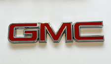 GM Tailgate Emblem Chrome Red for 2015-2019 GMC Sierra 1500 2500HD 3500HD picture