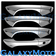 08-12 HONDA ACCORD Chrome plated Full ABS 4 Door Handle W/O PSG Keyhole Cover picture