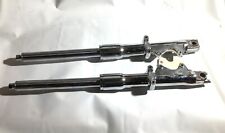 LifeLine 39mm Chrome Pair Fork Legs - Dual Disc- Harley Bagger/Shovel picture