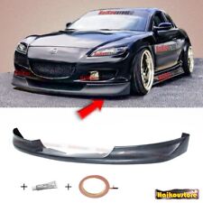 For 04-08 Mazda RX-8 RX8 Sport Style Front Lip Urethane Add-On Bumper Spoiler picture