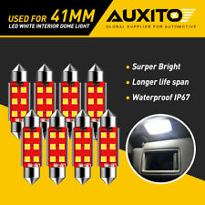 8x AUXITO 41MM Festoon LED License Interior Light Bulbs 6411 560 569 578 211-2 G picture