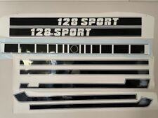 Fiat 128 sport decal set picture
