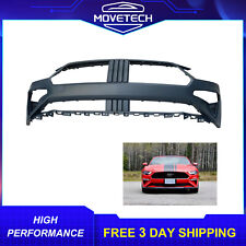 Front Bumper Cover With Tow Hook Holes Fits 18-21 Ford Mustang JR3Z17D957CAPTM picture
