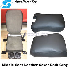 For 1999-2006 Chevy Silverado Front 40/20/40 Seat Middle Seat Cover Dark Gray picture