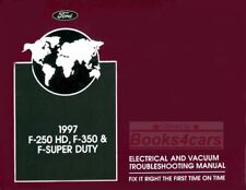 FORD SHOP MANUAL SERVICE REPAIR ELECTRICAL BOOK F250 F350 SUPER DUTY picture