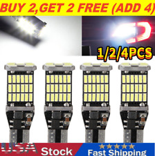 4X T15 921 912 LED Reverse Backup Light Bulbs W16W 916 6000K Super Bright White picture