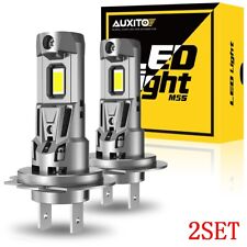 4X AUXITO H7 LED Headlight Bulb Kit High Beam 6500K Cool White Bulbs Bright Lamp picture