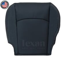 For 2009 to 2012 Dodge Ram Laramie Passenger Bottom Leather Seat Cover Dark Gray picture