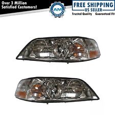 Headlight Set Left & Right For 2003-2004 Lincoln Town Car FO2502184 FO2503184 picture