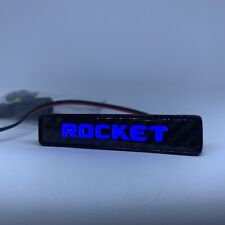 LED Illuminated Rocket Logo Badge Grill Blue for Mercedes G63 G Wagon W463A W464 picture