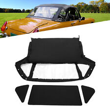 For MG Midget 1970-1980 Convertible Soft Top w/ Plastic Window Sailcloth Vinyl picture