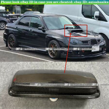 For 2006-2007 Subaru Impreza WRX STi Carbon Fiber Hood Bonnet Intake Vent Scoop picture