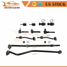New 11pc Complete Front Tie Rod End Suspension Kit for 97-06 Jeep TJ & Wrangler picture