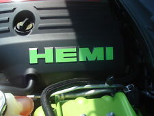 HEMI Engine Cover Decals (pair) for Charger and Challenger  5.7 Liter picture