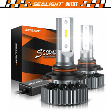9005 LED Headlight Bulbs Conversion Kit High Beam White Super Bright SEALIGHT  picture
