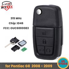5Button Flip Remote Key Fob for Pontiac G8 2008-2009 315MHz ID46 Chip OUC6000083 picture