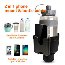 2In1 Adjustable Car Cup Holder Expander Adapter with Phone Holder Cup Holder picture