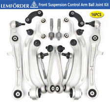 16X Front Suspension Control Arm Tie Rod Kits Lemforder For Audi A6 C6 4F0498998 picture