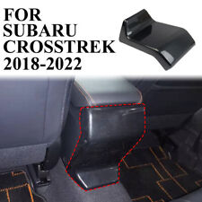 Carbon Fiber Armrest box rear protection cover trim For Subaru Crosstrek 2018-23 picture