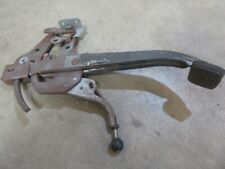1954 Buick Special interior parking brake foot pedal mount assembly bracket picture