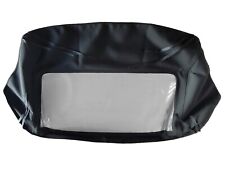 Fits: Lancia Zagato 1979-1982 Plastic Window Section only Haartz Black CANVAS picture