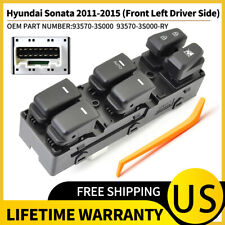 For 2011-2015 Hyundai Sonata Front Left Driver Side Master Power Window Switch picture
