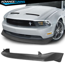 For 10-12 Ford Mustang GT V8 Type-B 2-Door PU Front Bumper Lip Spoiler Unpainted picture